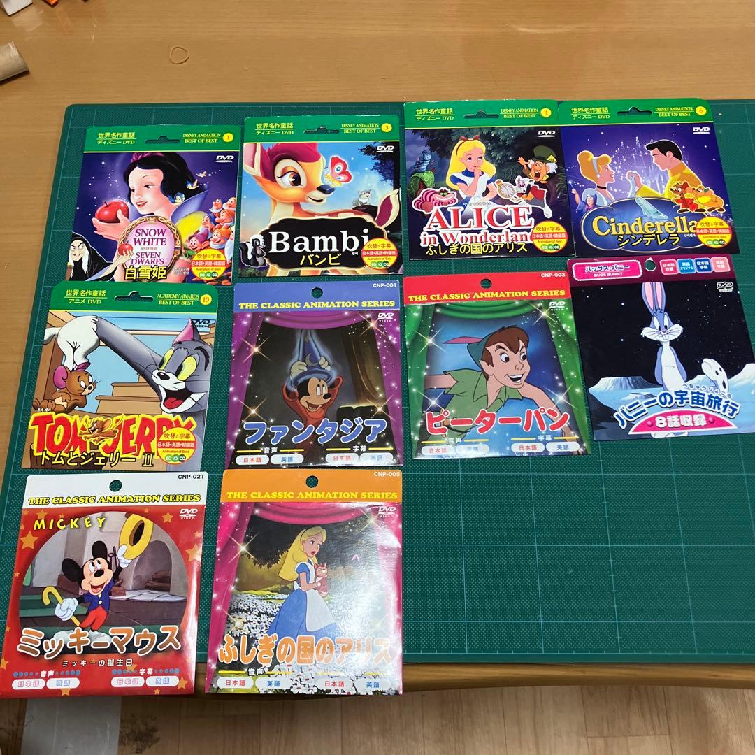 DVD まとめ売り ディズニー100均 10枚 - メルカリ