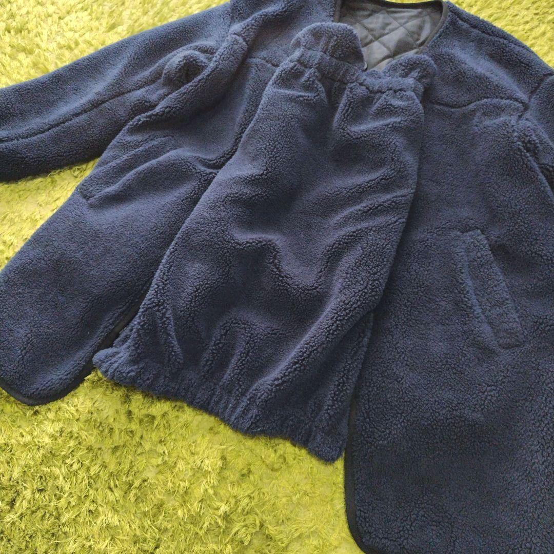 《LEPSIM》 マタニティ ボアリバーシブルコート ダッカー付き ママコート