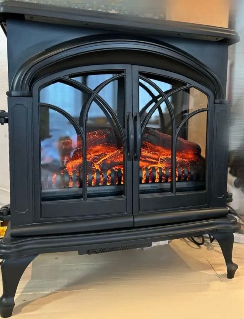 【美品】【値下げ不可】暖炉型　ワイド　ファンヒーター Dimplex/ディンプレックス 暖炉型ファンヒーター ベリーニ 木目調 通販