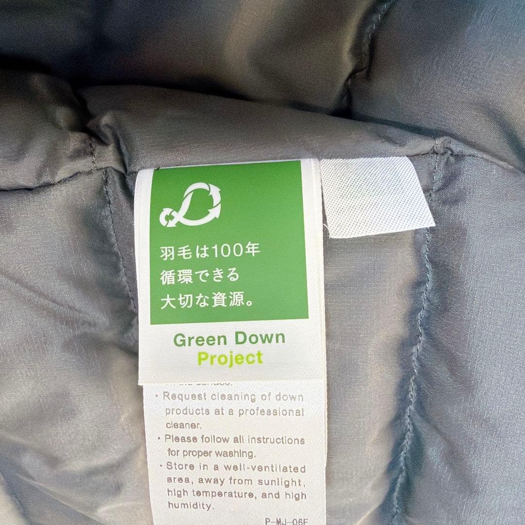 《美品》ナンガ×アーバンリサーチ別注 ダウンジャケット ノーカラー グレー S