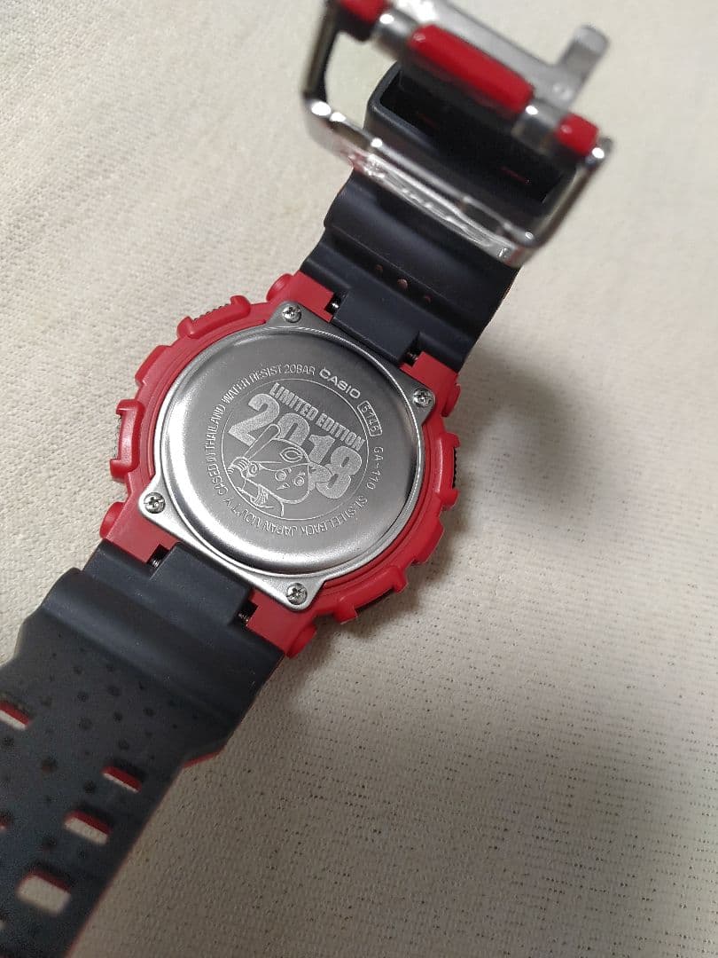 値下げ 希少 G-SHOCK GA-110 広島東洋カープ 2018年限定モデル - メルカリ