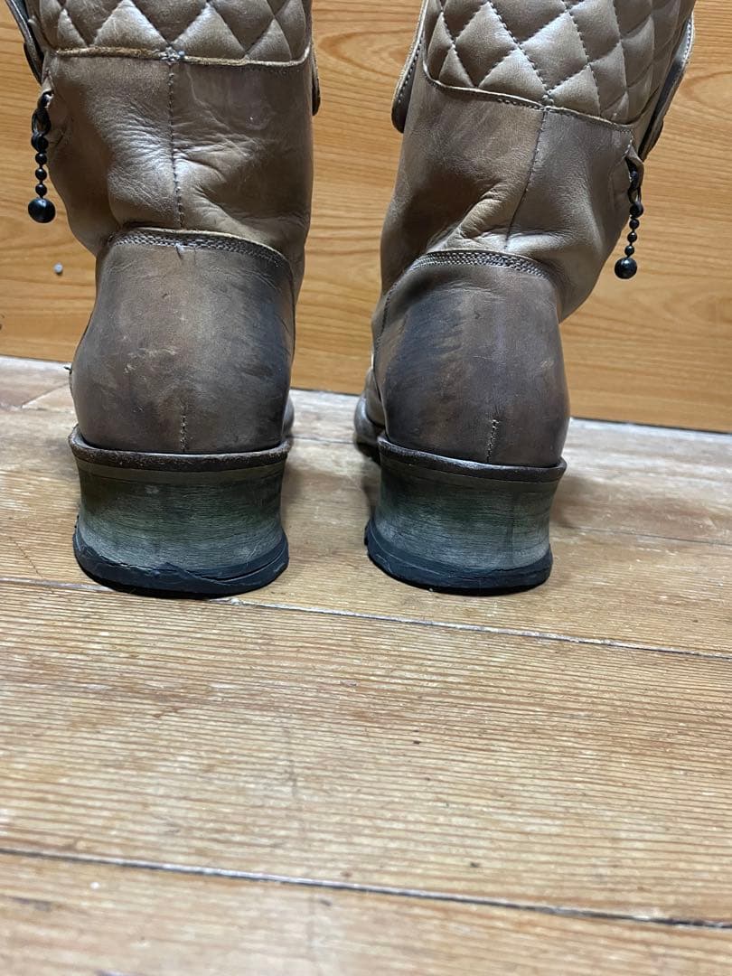 alfredoBANNISTERセンターZIP Wライダースブーツ セット - メルカリ