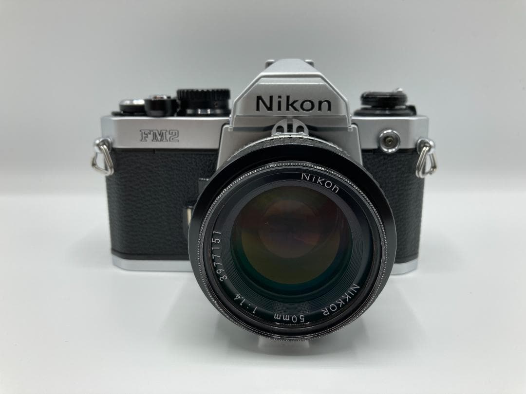 ❁後期型❁Nikon ニコン New FM2 シルバー 50mm 単焦点レンズNIKON NEW