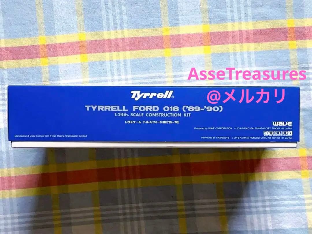 良状態 当時モノ WAVE/モデラーズ 1/24 ティレル・フォード 018 - メルカリ