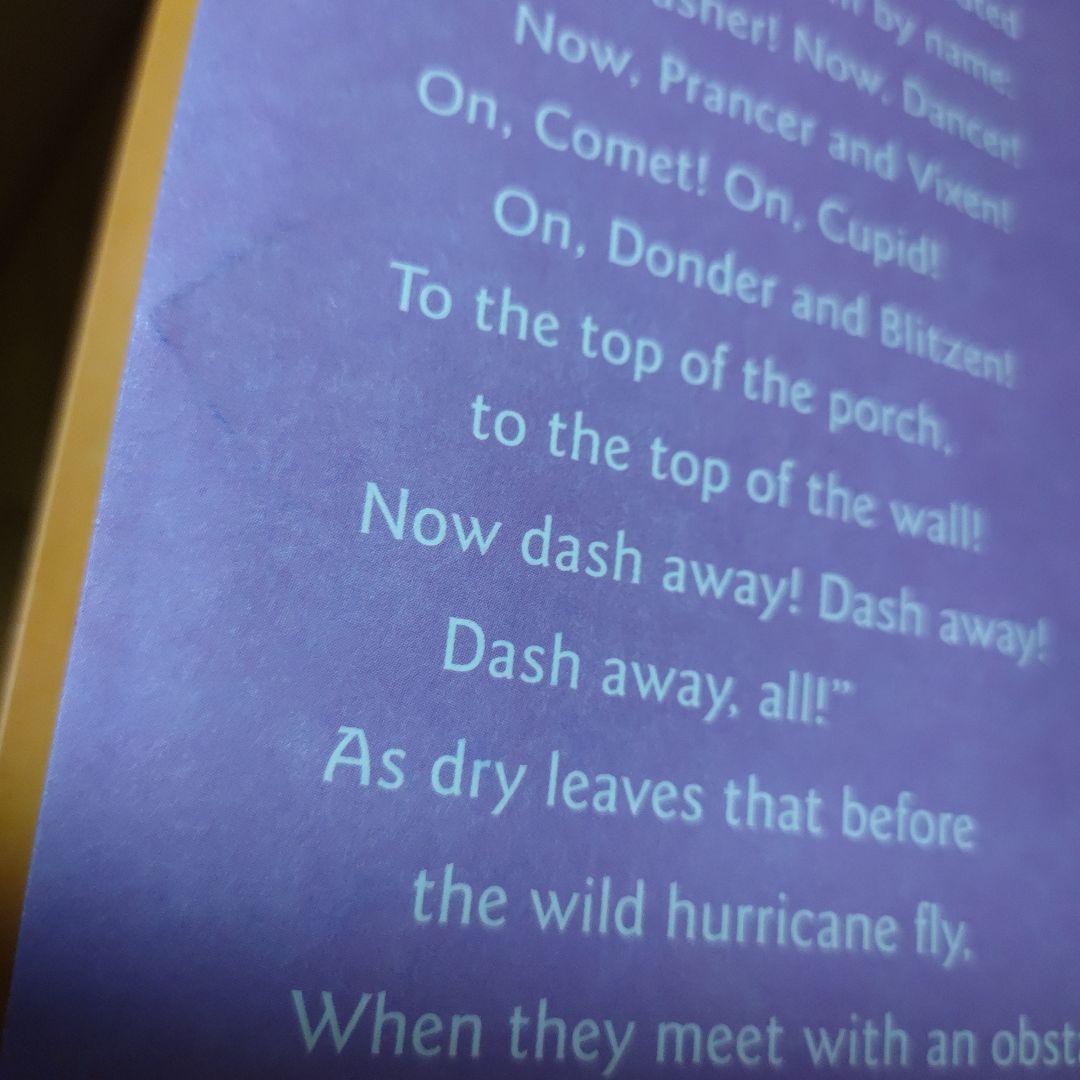 ロバートサブダ「ナイト・ビフォー・クリスマス」しかけ絵本 限定版