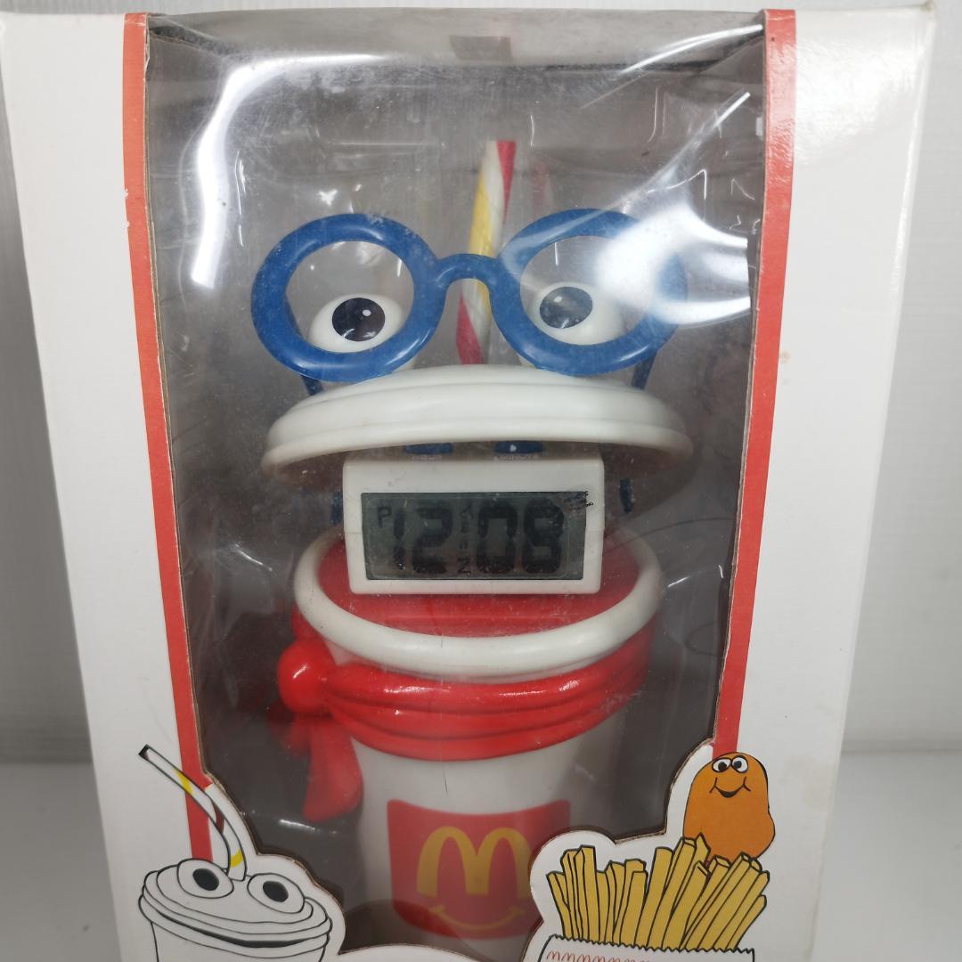 マクドナルド MCタイム 貯金箱 時計 ハッピーミール アメトイ マッ