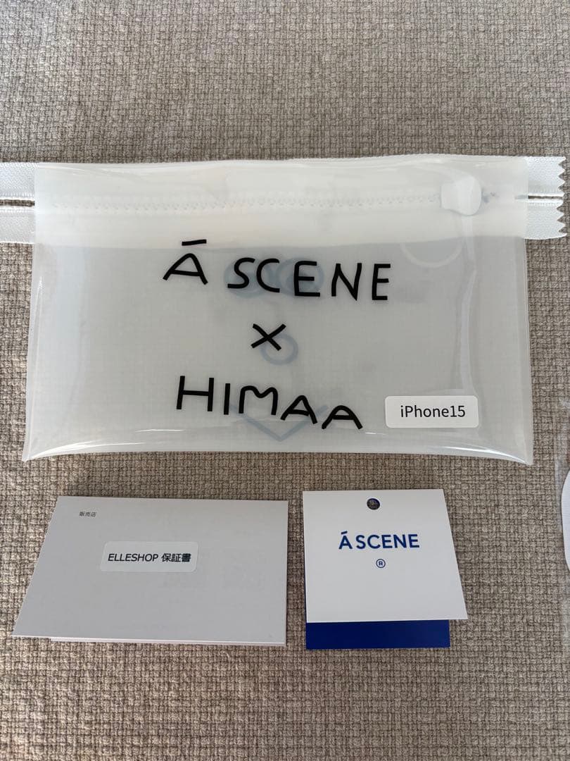 エーシーン B&C Clear case -HIMAA-iPhone15