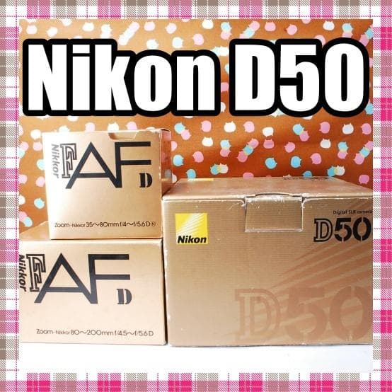 ✨超豪華新品級✨ショット数1748回✨Nikon D50 ダブルレンズセット ニコン Nikon Z50II ダブルズームキット Zシリーズ（Nikon） ミラー