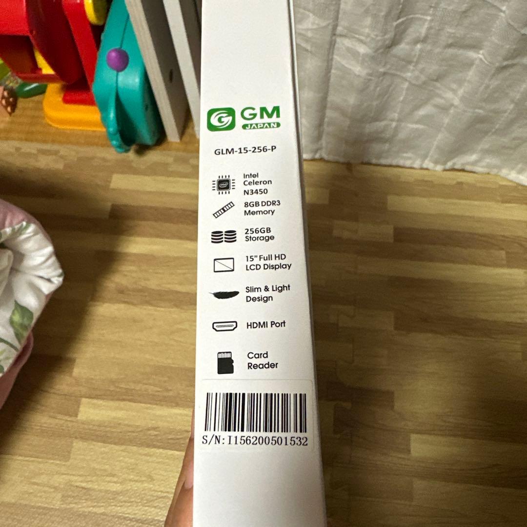 GM -JAPAN GLM-15-256-P　ノートパソコン