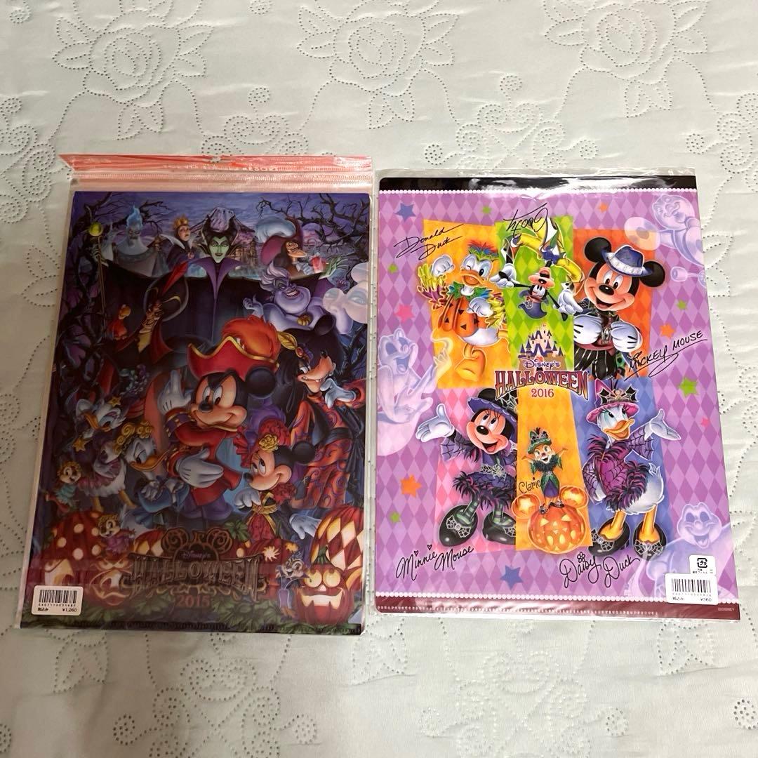 ディズニー クリアファイル(ディズニーランド&ディズニーシー