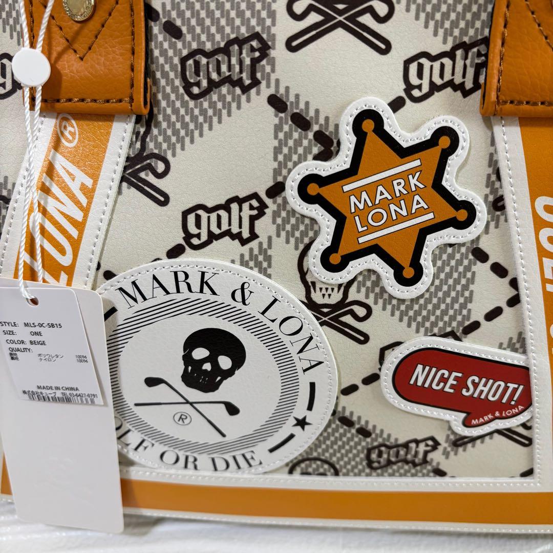 完売品⭐️未使用 ⭐️タグ付き マーク＆ロナ ゴルフ カートバック