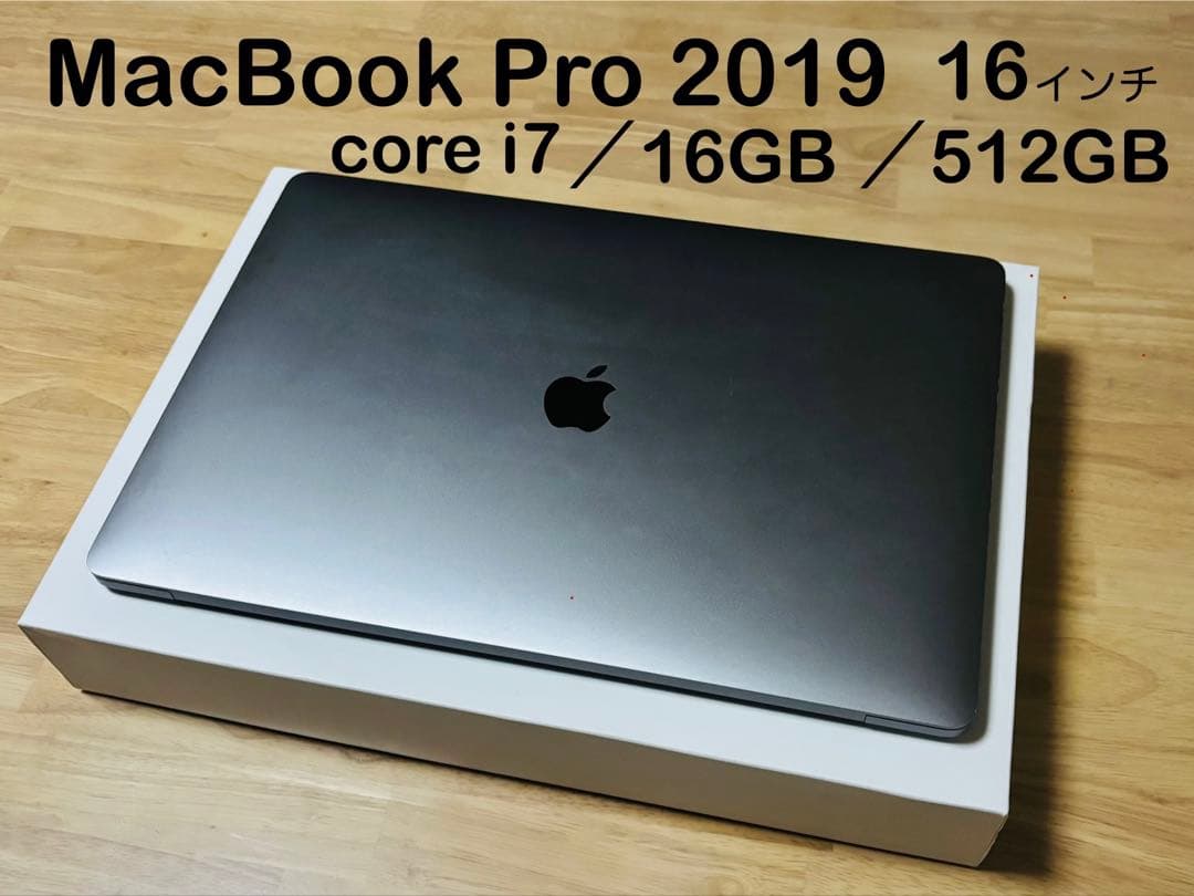 MacBookpro 2019 16インチ 16GB core i7 512GB Amazon.com: Apple MacBook Pro Late 2019 with 2.6GHz Intel Core i7