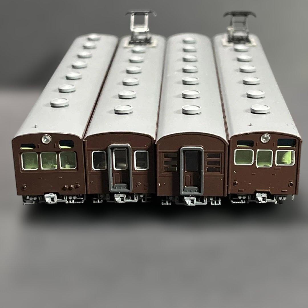 TOMIX】国鉄 72・73形通勤電車 南武線4両セット◎98489 旧型国電