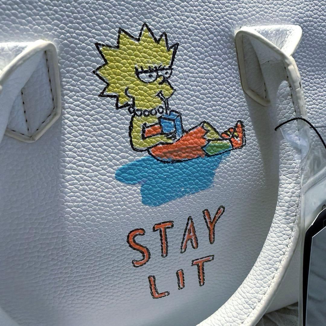 タグ付き未使用品】 ゲルニカ ペイントハンドバッグ ホワイト