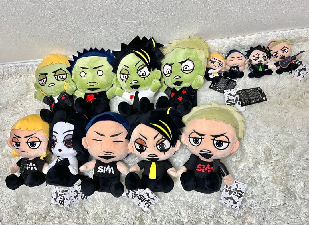 SiM ROUND1 ぬいぐるみ　コンプリート セット　コンプ　ラウンドワン SiM ROUND1 ぬいぐるみ コンプリート セット コンプ ラウンドワン SiM