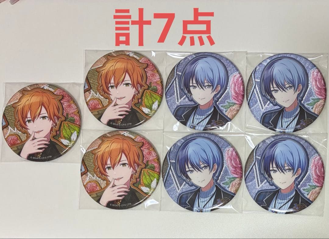 プロセカ アニバーサリー バースデー 缶バッジ グリ缶 東雲彰人 青柳冬