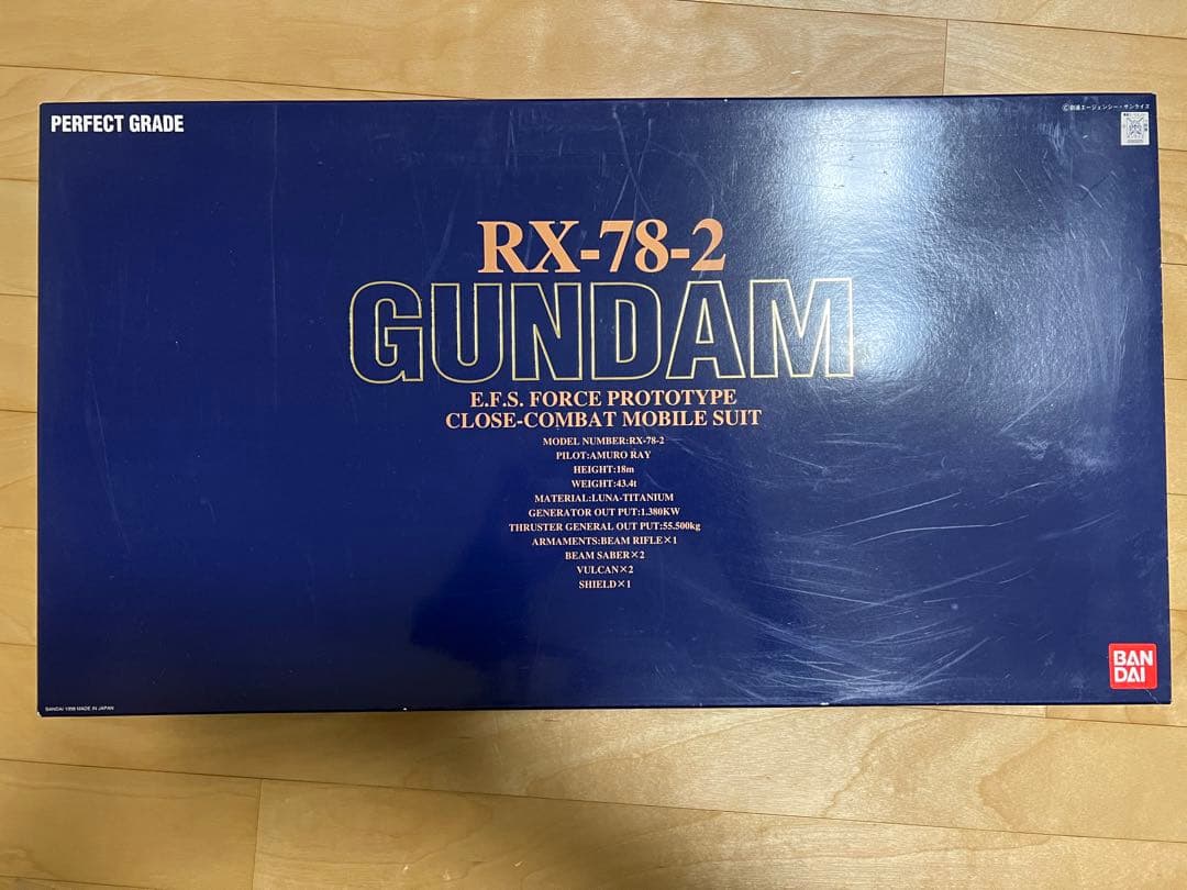 PG RX-78-2 ガンダム Bandai PG Unleashed 1/60 RX-78-2 Gundam 4573102607652| eBay