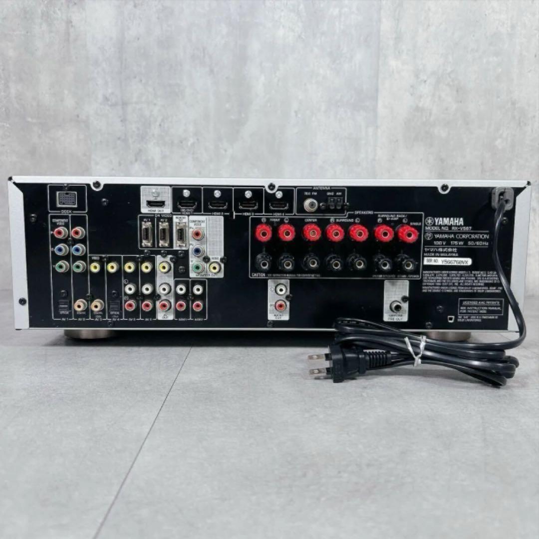 V105 ヤマハ AVレシーバー RX-V567 7.1ch 音響機器