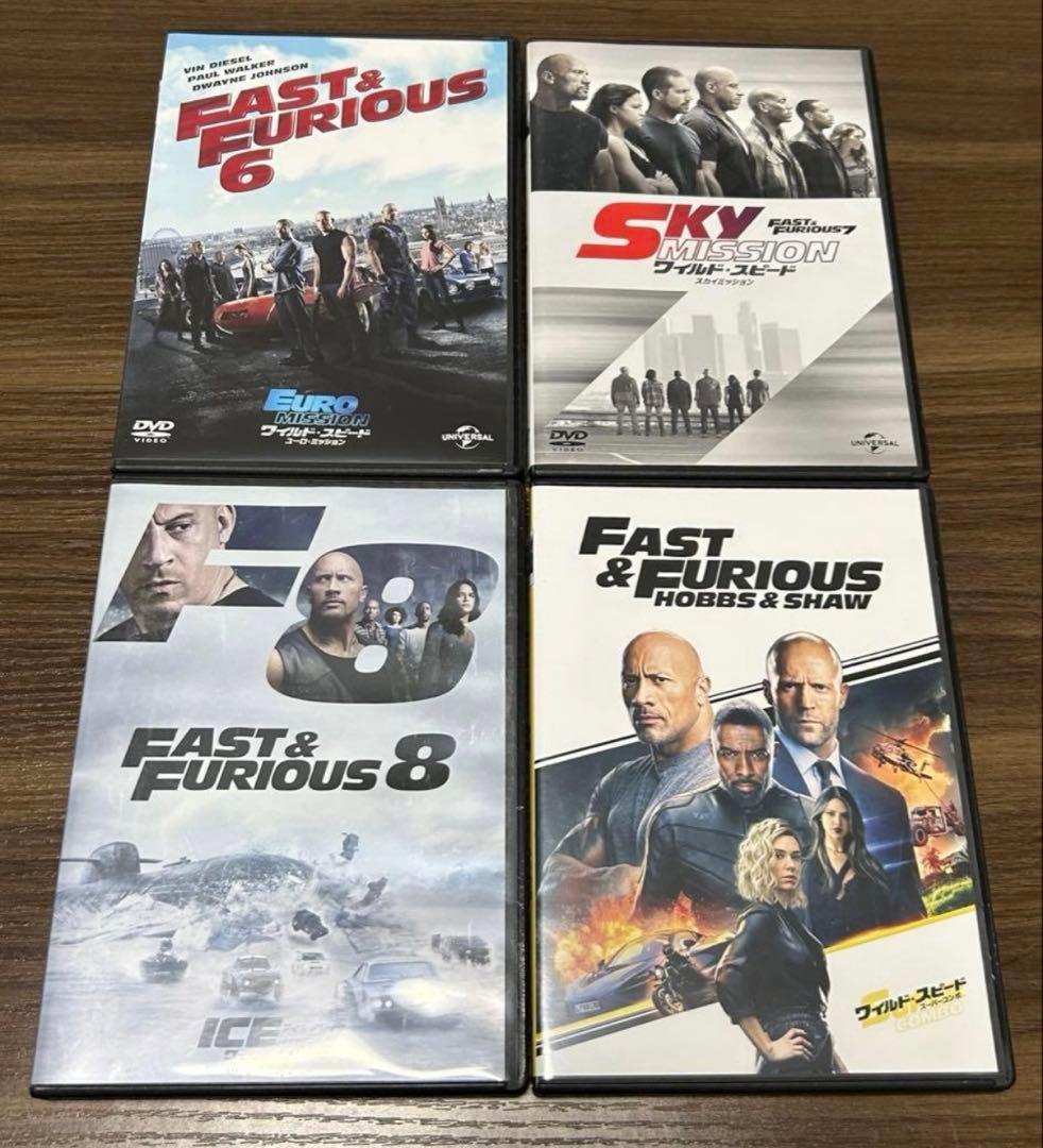 ワイルド・スピード DVD セット 全9枚 - メルカリ