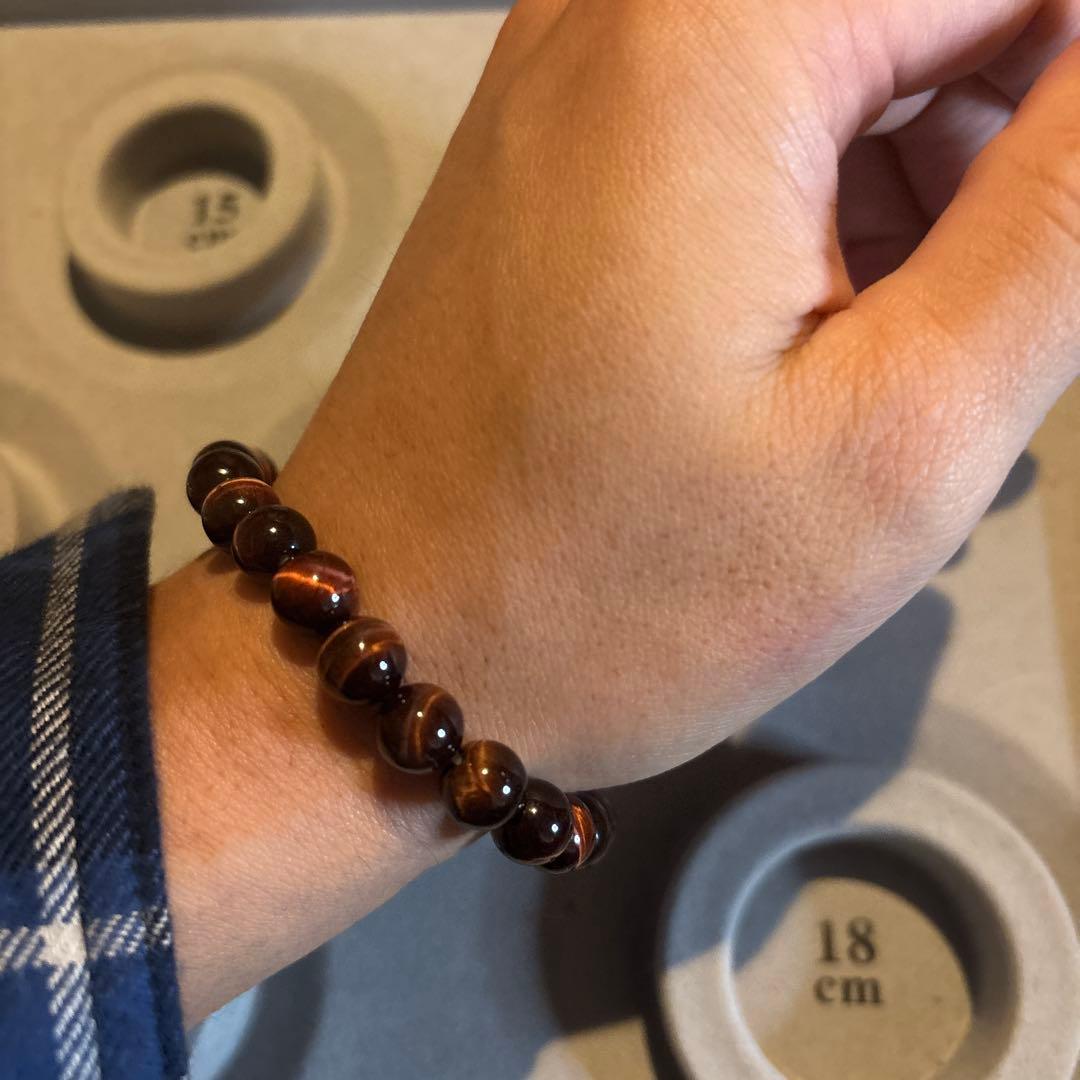 すっごい綺麗なレッドタイガーアイ！ズーンとくる！おすすめ！