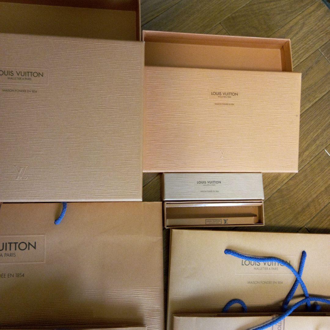 LOUIS VUITTON ショップ袋9とボックス3セットまとめ売り - メルカリ