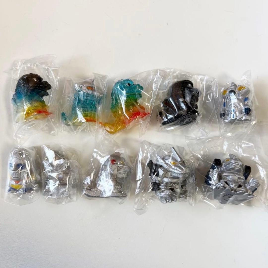 全10種セット コンプ ゴジラ ミニソフビクロニクル Steel Beast - メルカリ