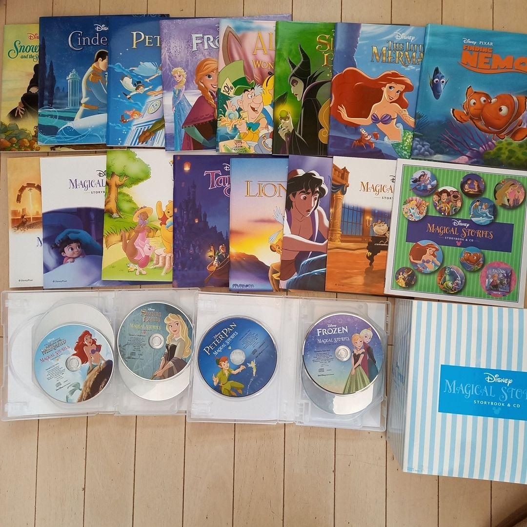 キッズ・ファミリー Disney Magical Stories Storybook & CD 2026年最新】ディズニー マジカルストーリーズ ストーリーブック & cd