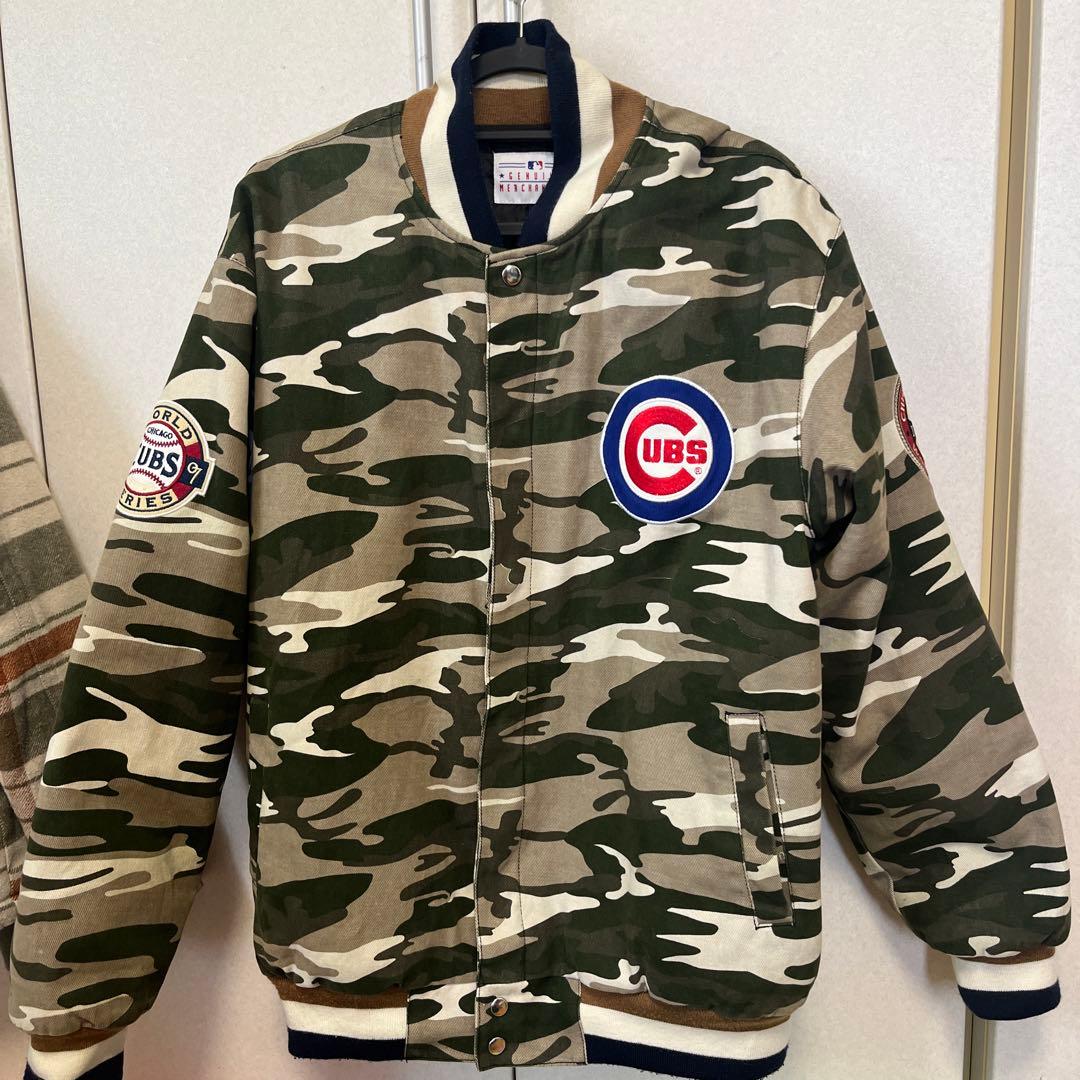 Cubs 迷彩スタジャン Lサイズ Amazon | [NOLCCTN] スタジャン メンズ 迷彩柄 ジャケット スタジアム
