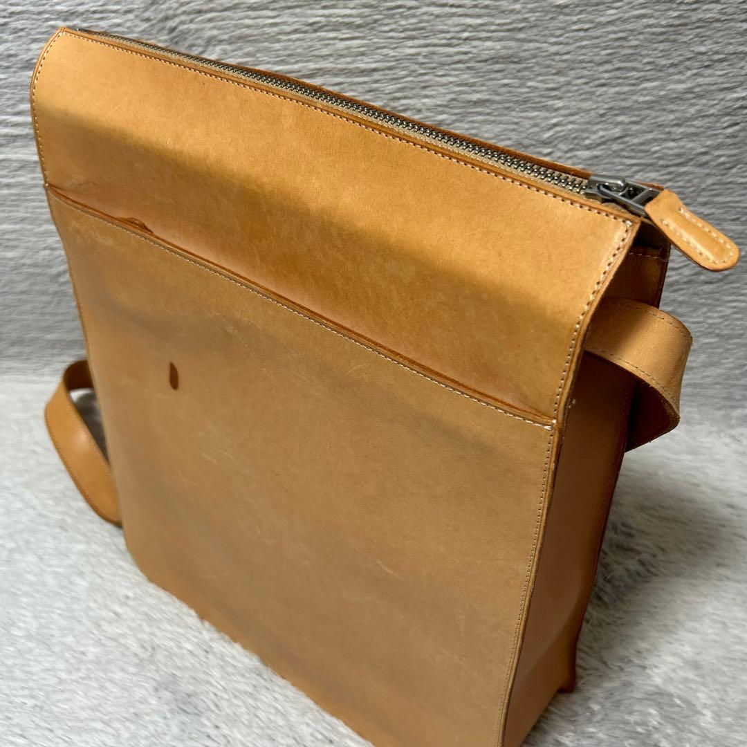 BREE ブリー ネイチャーシリーズ ヌメ革ショルダーバッグ プラド 訳有