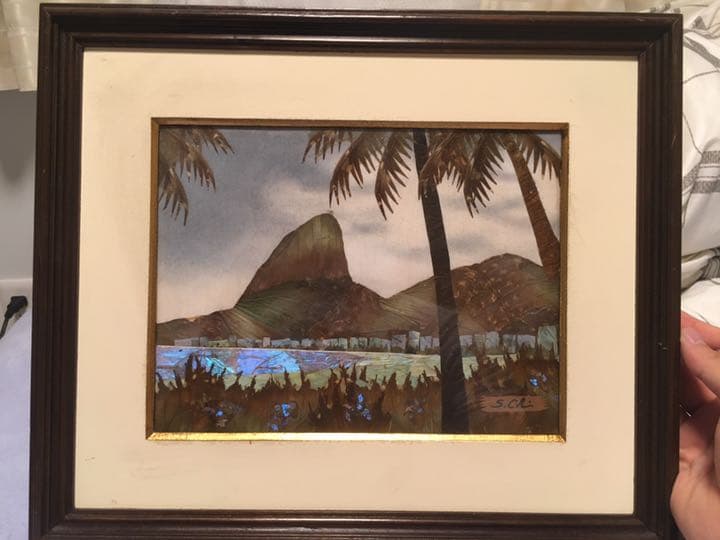 蝶絵画 Amazon.co.jp: AWPANERAR 蝶 キャンバス ウォールアート 紫 蝶 絵画