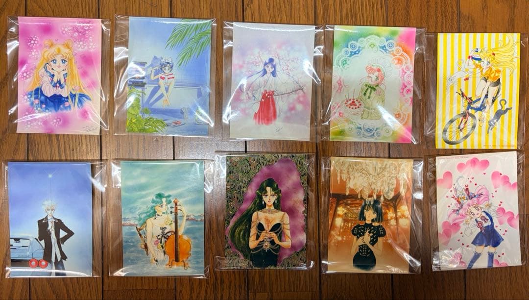 ★601　セーラームーン　ファンクラブ　2016 友達紹介特典　原画　ステッカー 美少女戦士セーラームーン」オフィシャルファンクラブ“Pretty