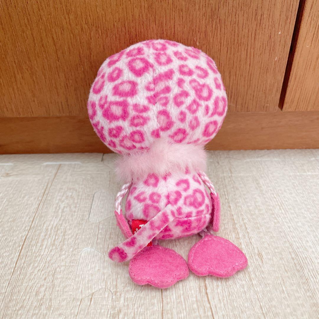 ハローキティ ヒョウ柄 マスコット ピンク 2008年 ぬいぐるみ - メルカリ