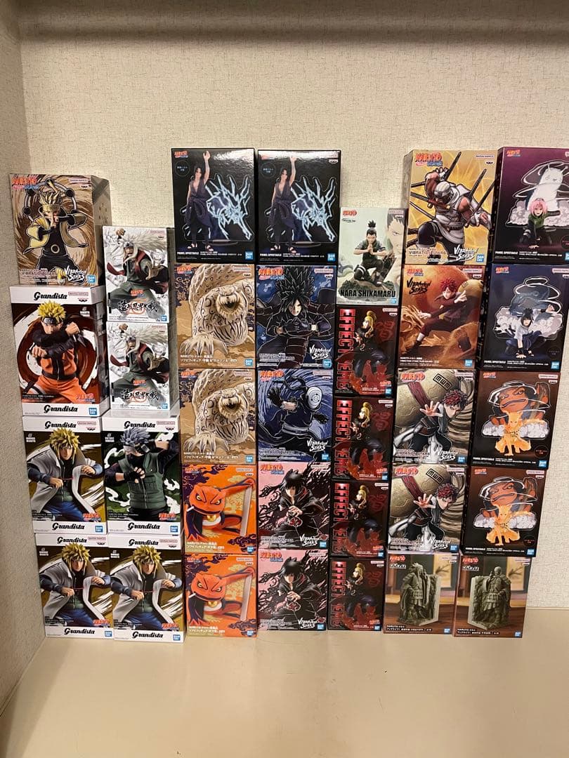 ナルト　フィギュア33点まとめ売り NARUTO ナルト フィギュア まとめ売り 11点セット - メルカリ