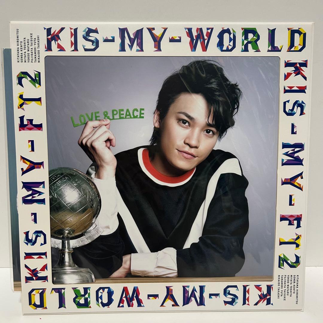 Kis-My-Ft2 KIS-MY-WORLD 初回限定盤 レコード風CD - メルカリ