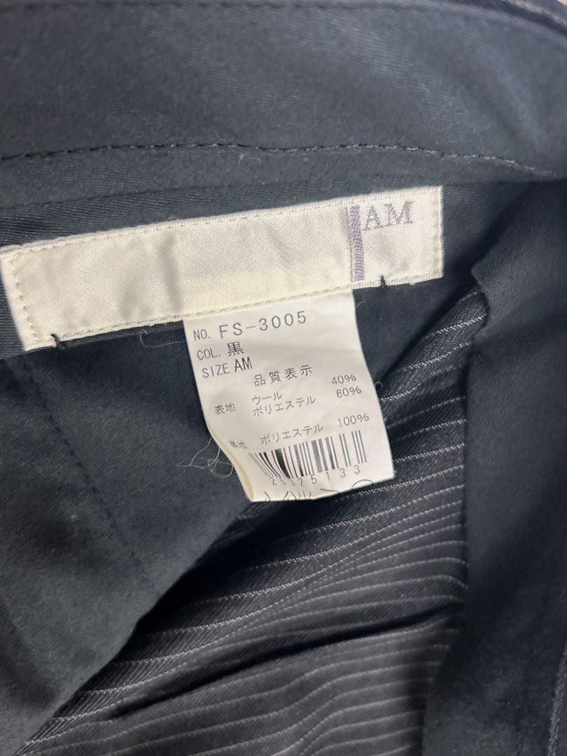 fourisherie uomo 黒ストライプタキシード4点セットサイズAM - メルカリ