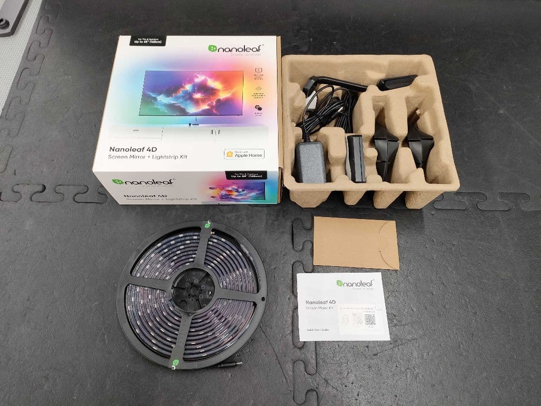 Nanoleaf 4D スクリーンミラー+ライトストリップパック Nanoleaf 4D スクリーンミラー＋ライトストリップパック(85インチまで