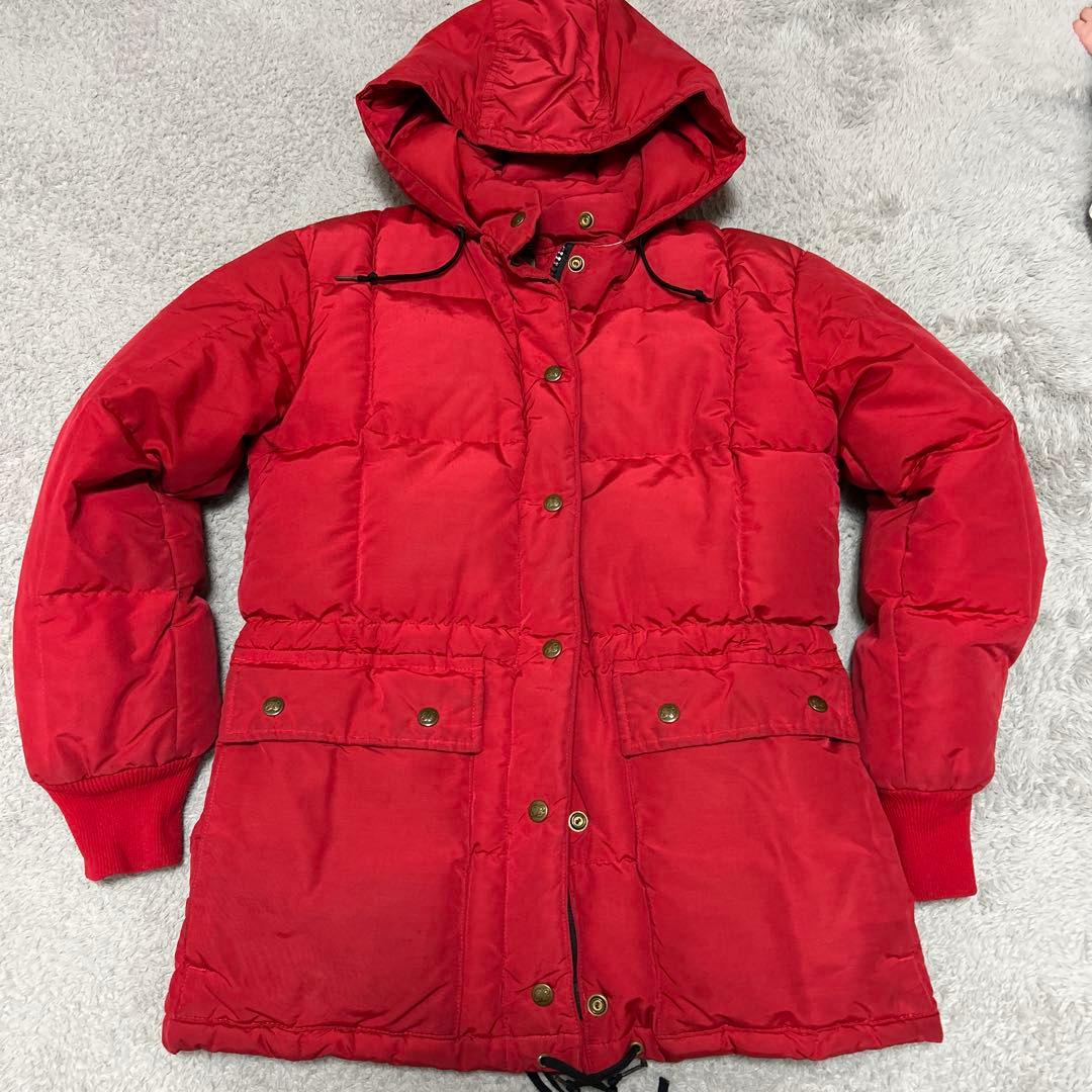 エディーバウアー カラコラムダウンジャケット 人気のレッド - メルカリ