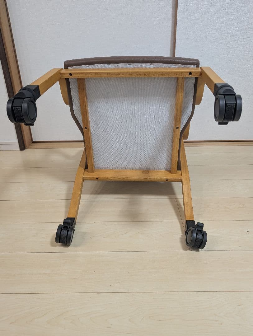 美品 貞苅椅子製作所 介護チェア Care-118-AC キャスター付 - メルカリ