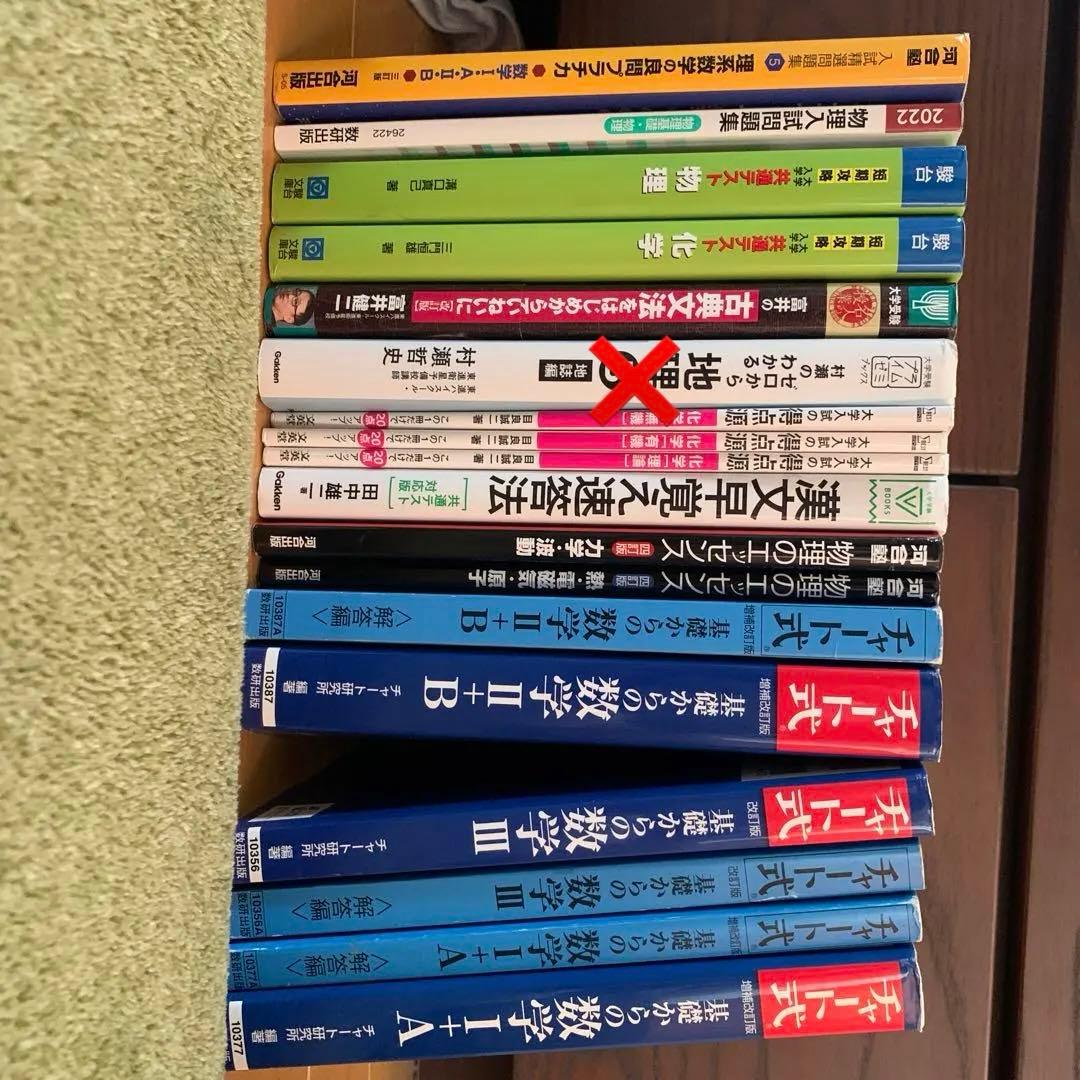参考書まとめ（一部欠品）値段交渉受け付けます。