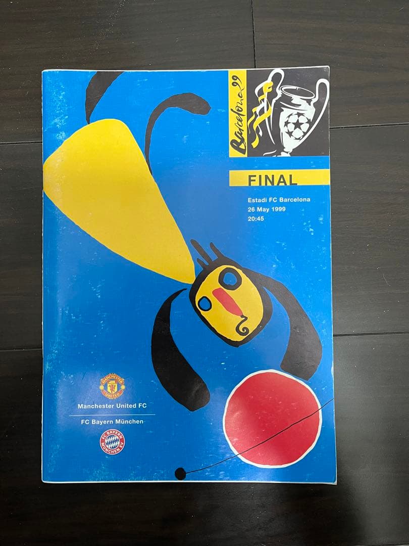 1998-99 CL Final マンU vs バイエルン マッチデープログラム 1998-99 CL Final マンU vs バイエルン マッチデープログラム - メルカリ
