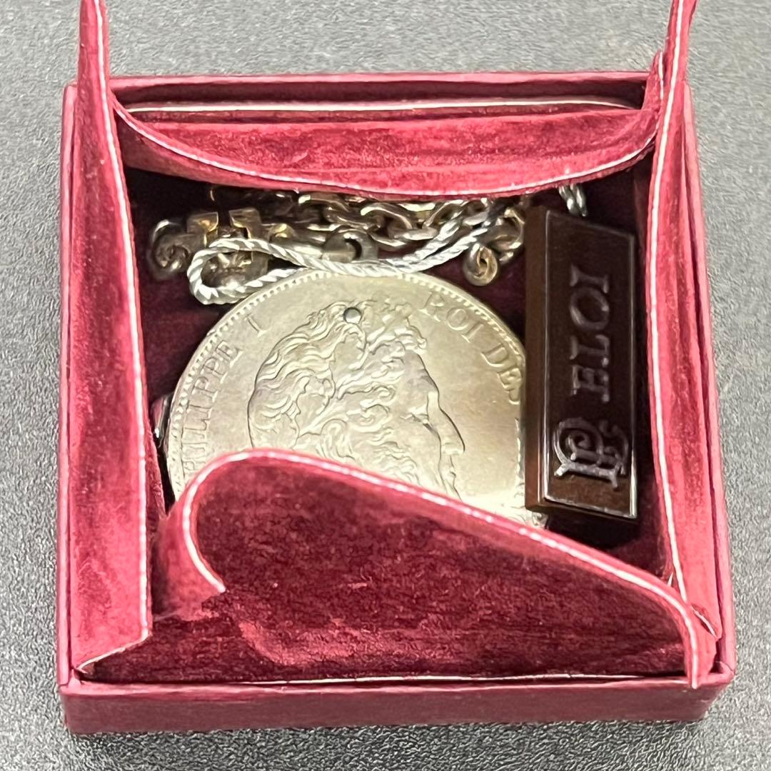 希少品】Eloi エロア コインナイフ 銀貨 5フラン 箱 タグ付 01