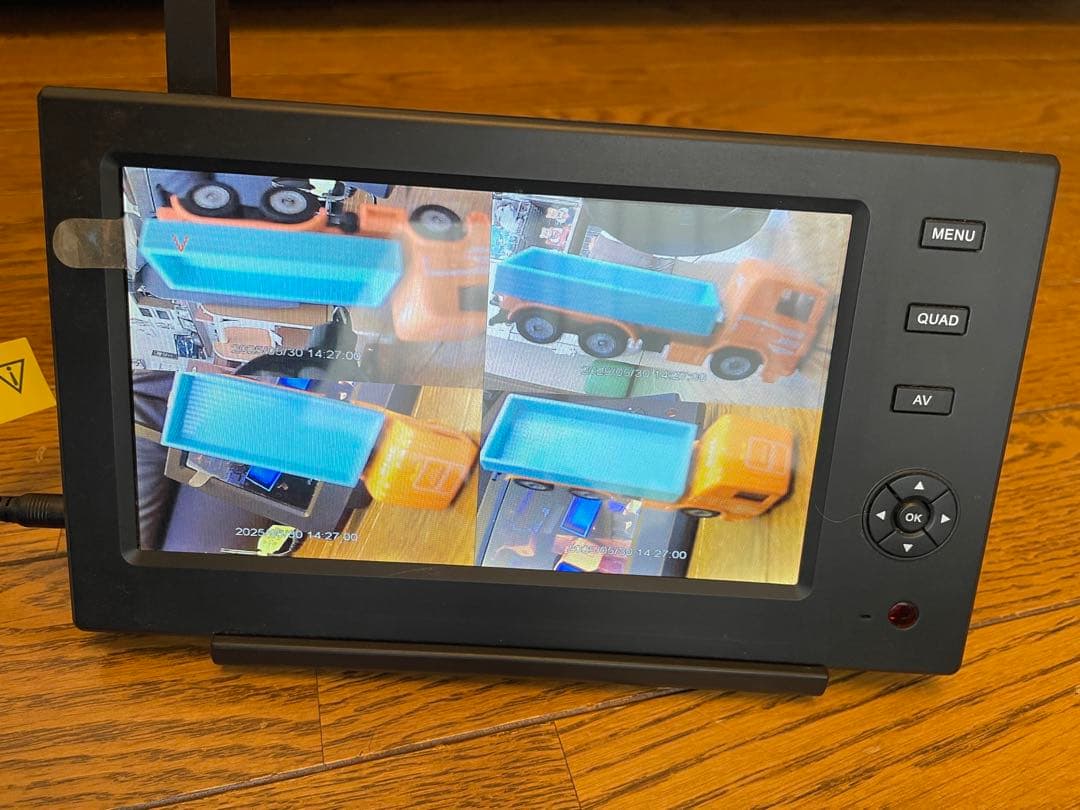 中古品）ワイヤレスカメラCMS-C71 ELPA朝日電器株式会社 ジャンク品