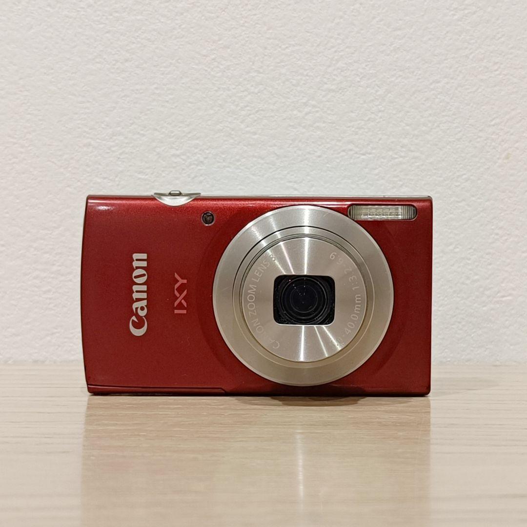 動作確認済 Canon キャノン IXY200 レッド デジカメ 充電器