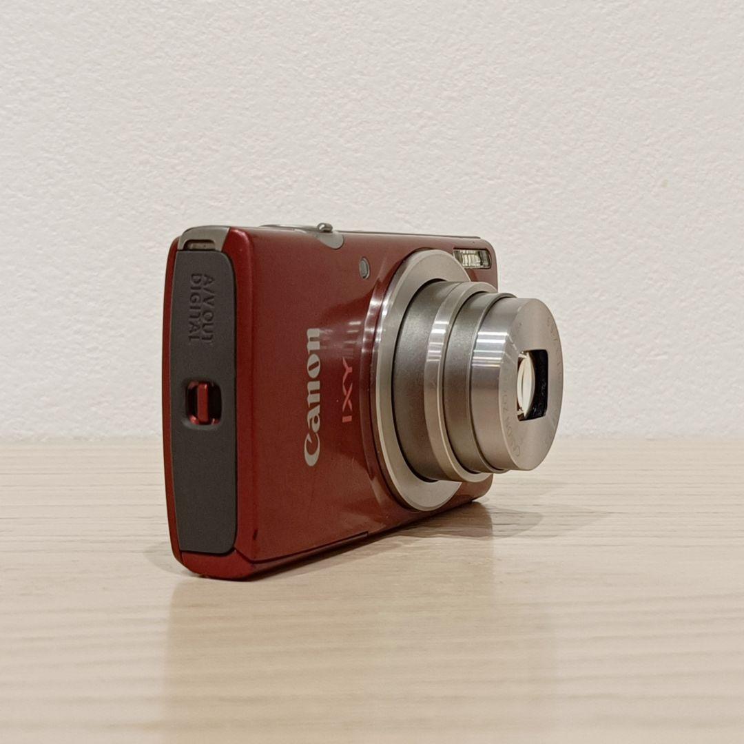 動作確認済 Canon キャノン IXY200 レッド デジカメ 充電器