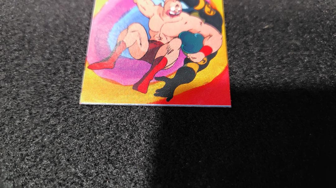超希少【当時モノ】キン肉マンカード3枚 メンコ 昭和アニメ 裁断エラー