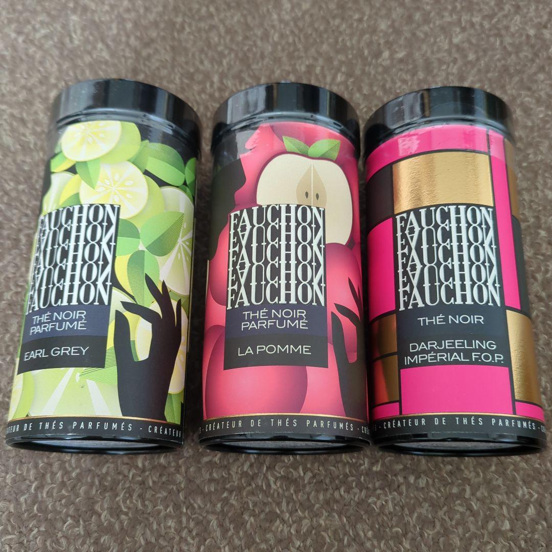 Fauchon 紅茶アールグレイ・ダージリン・アップルティーセット - メルカリ