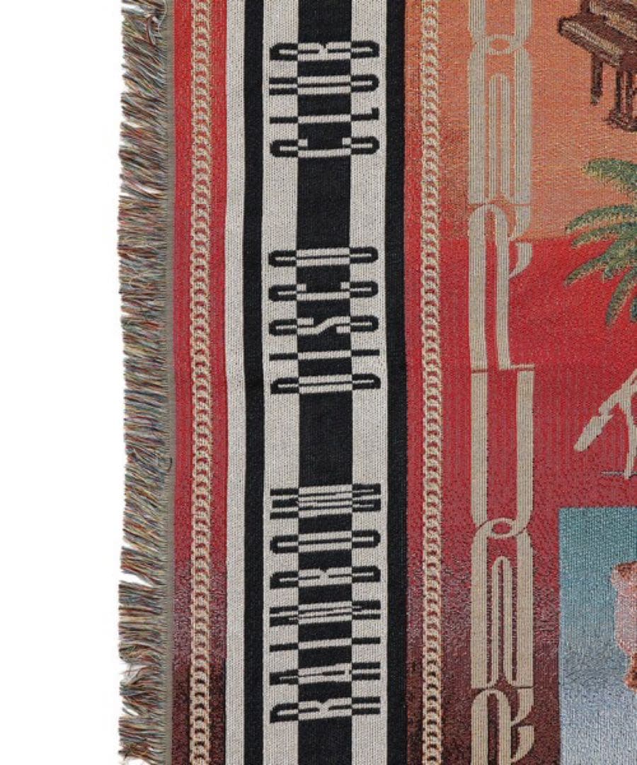 Rainbow disco club blanket