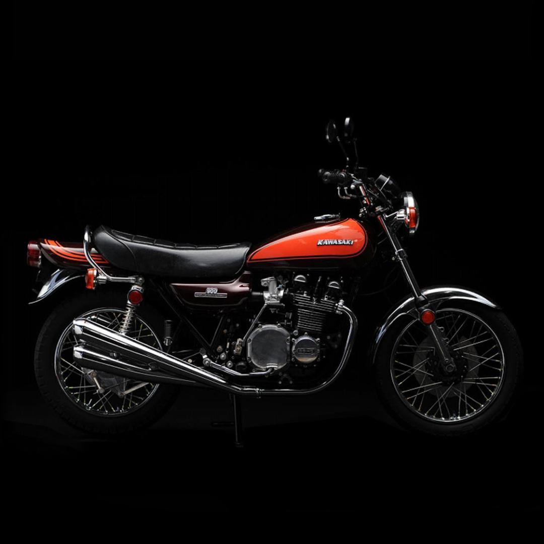 新品未開封／絶版】Kawasaki Z2 ミュージアムモデル 火の玉 マルサン