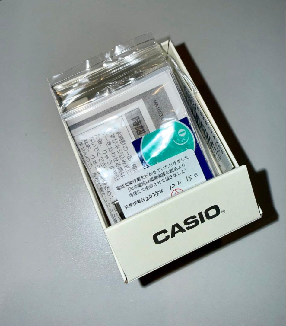 CASIO腕時計 クォーツ 200M MTD-1053D-1AV ほぼ未使用