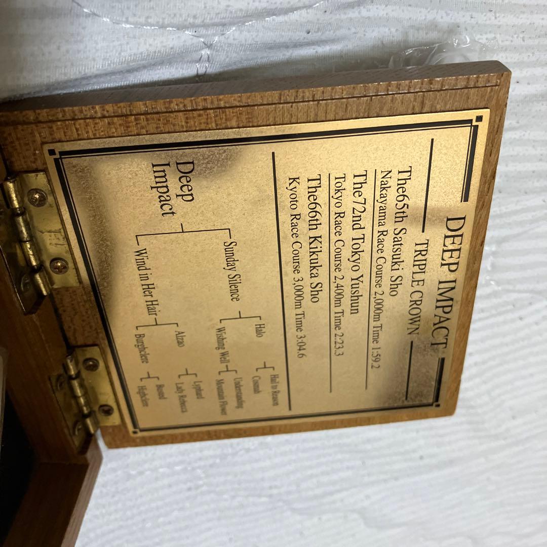 世界最強種牡馬‼️ディープインパクト号三冠記念zippo‼️最高値種付け